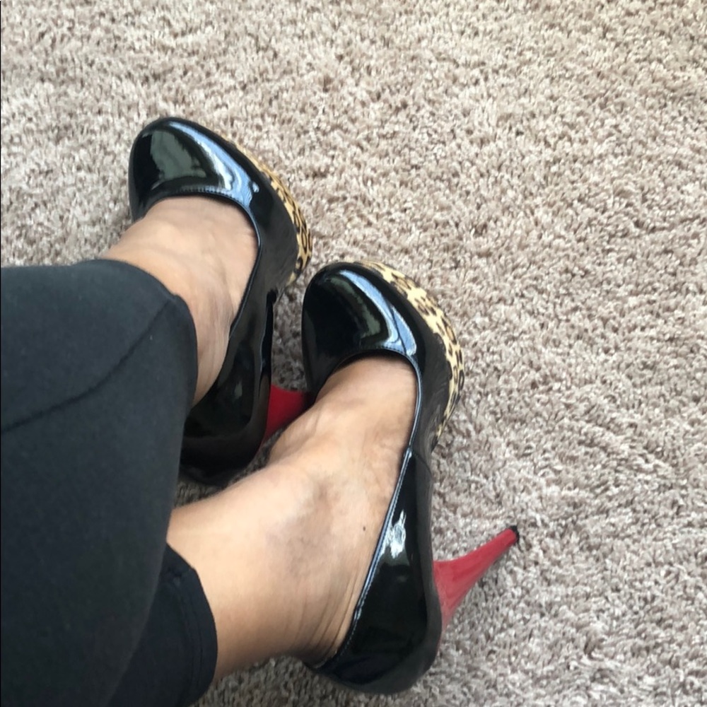 Multicolored Platform Heel - Picture 2 of 5